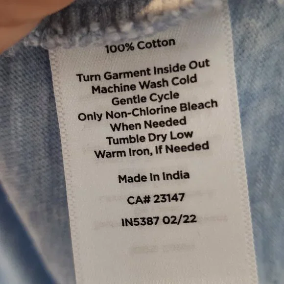 Talbots Heart Spangled Banner Tee, Size M, Like New - Picture 6 of 6